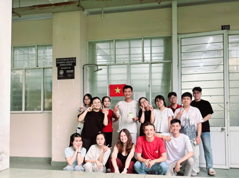 Chào đón Intern từ trường Université Savoie Mont Blanc – Pháp 