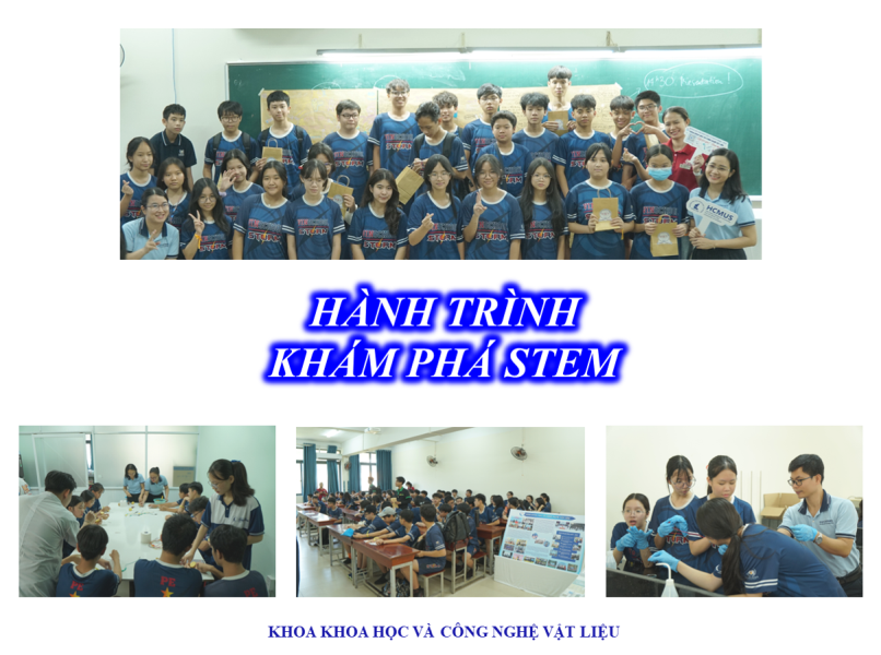 HÀNH TRÌNH KHÁM PHÁ STEM CỦA HỌC SINH VINSHOOL