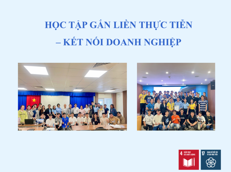 HỌC TẬP GẮN LIỀN THỰC TIỄN – KẾT NỐI DOANH NGHIỆP 