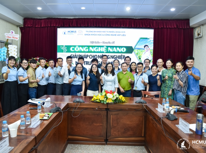 HỘI THẢO “CÔNG NGHỆ NANO – GIẢI PHÁP CHO NÔNG NGHIỆP VÀ MÔI TRƯỜNG BỀN VỮNG”