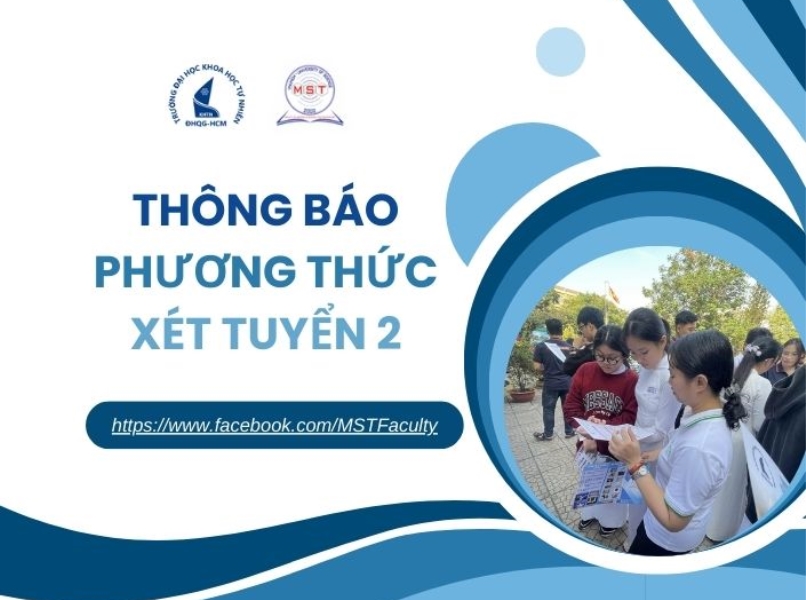 Thông báo PHƯƠNG THỨC XÉT TUYỂN 2