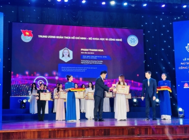 CHÚC MỪNG NỮ SINH KHOA HỌC CÔNG NGHỆ VIỆT NAM NĂM 2025 – PHẠM THANH HOA