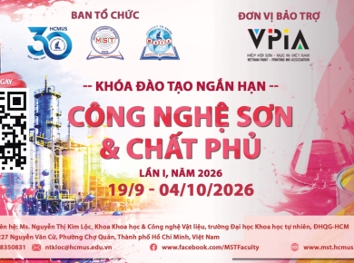 LẦN ĐẦU TIÊN TẠI MST – KHÓA HỌC “CÔNG NGHỆ SƠN VÀ CHẤT PHỦ” CHÍNH THỨC MỞ ĐĂNG KÝ!